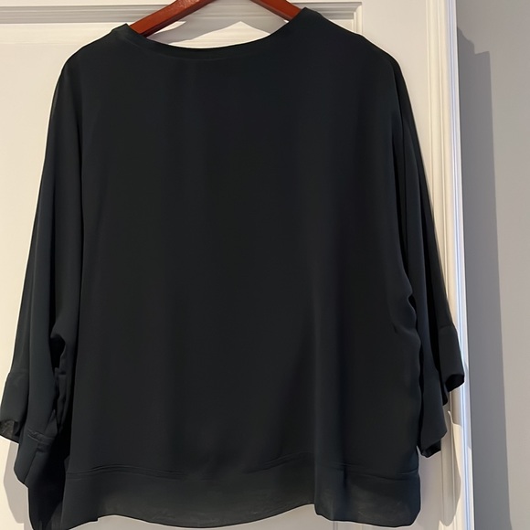 Zara dark green blouse - Picture 6 of 6